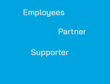 Employees, Partner, Supporter