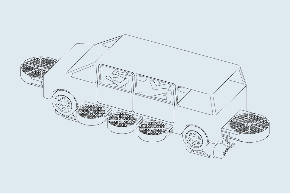 pegasious car, flying car