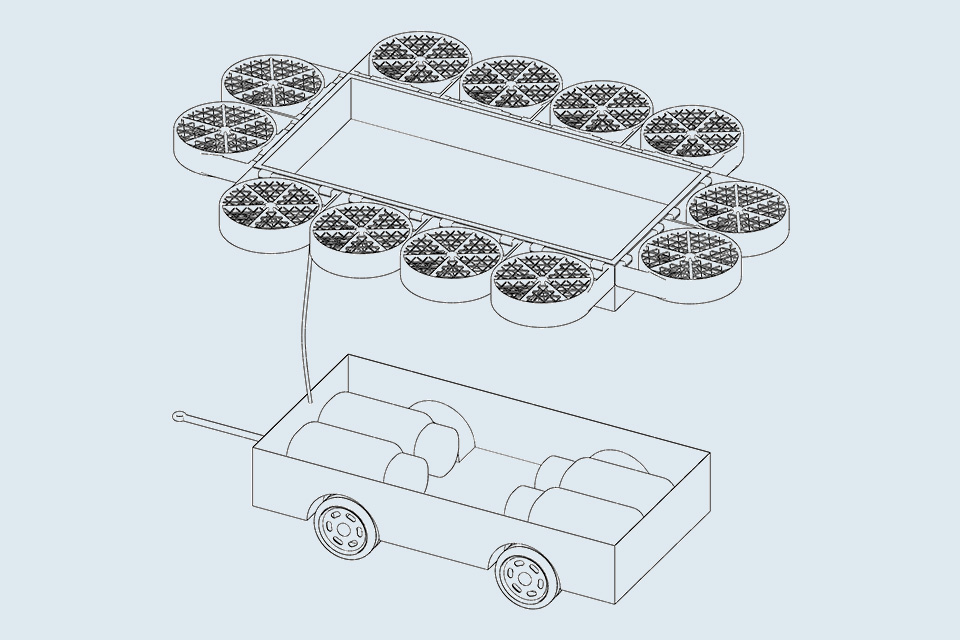 pegasious trailer, flying trailer